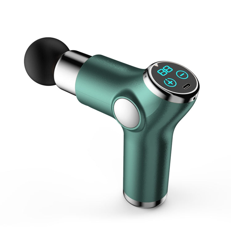 K515 Mini Fascia Gun Fitness Relax Muscle Massage Gun(LCD Version 32 Gears (Green)) - free shipping - PMC TechLife - Order now!