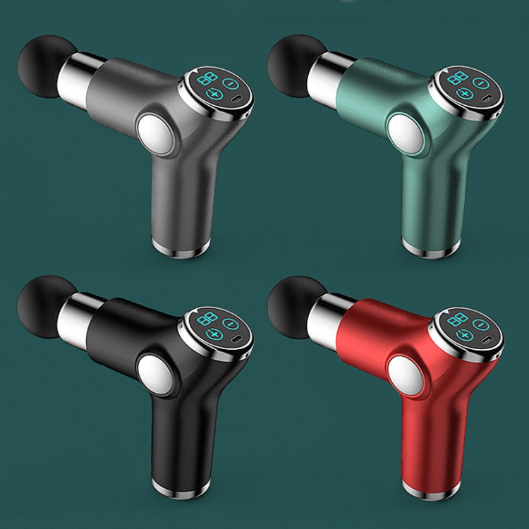 K515 Mini Fascia Gun Fitness Relax Muscle Massage Gun(LCD Version 32 Gears (Black)) - free shipping - PMC TechLife - Order now!