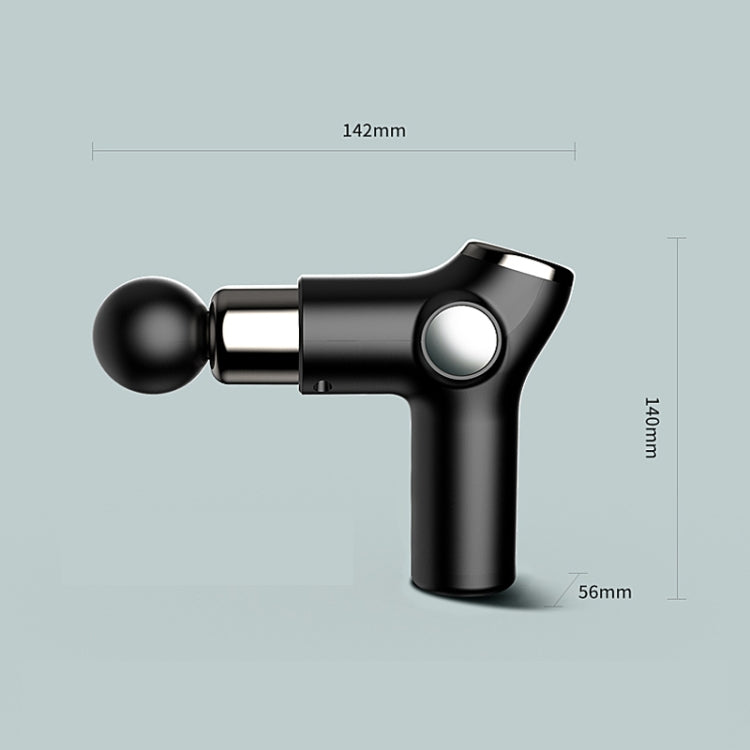 K515 Mini Fascia Gun Fitness Relax Muscle Massage Gun(LCD Version 32 Gears (Silver Gray)) - free shipping - PMC TechLife - Order now!