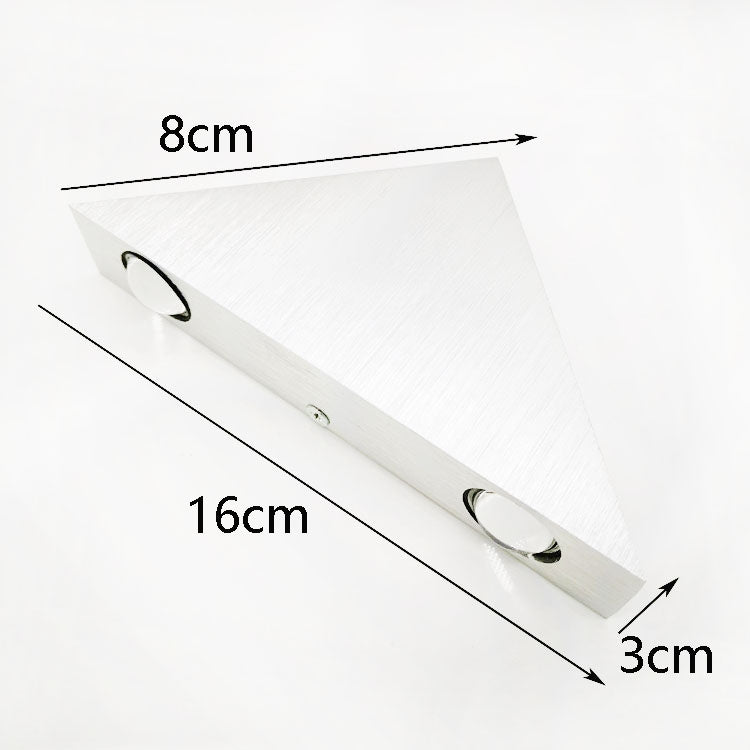 9W LED Triangle Wall Light Interior Corridor Aisle Lights(Purple Light) - free shipping - PMC TechLife - Order now!