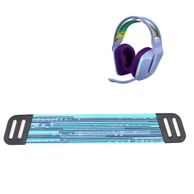 Head Beam Protector for Logitech G733 Headset(Stripe Blue) - Earmuff & Pad by PMC TechLife | Online Shopping South Africa | PMC TechLife