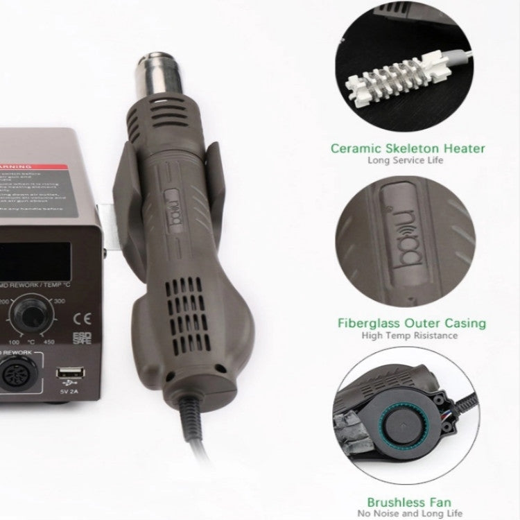 BAKU BA-602D+ Welding Station Set Dual Digital Display Mobile Phone Repair Tin Welding Tool, Specification:US Plug - free shipping - PMC TechLife - Order now!