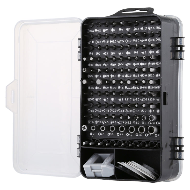 135 in 1 DIY Mobile Phone Disassembly Tool Clock Repair Multi-function Tool Screwdriver Set(Black Gray) - Screwdriver Set by PMC TechLife | Online Shopping South Africa | PMC TechLife