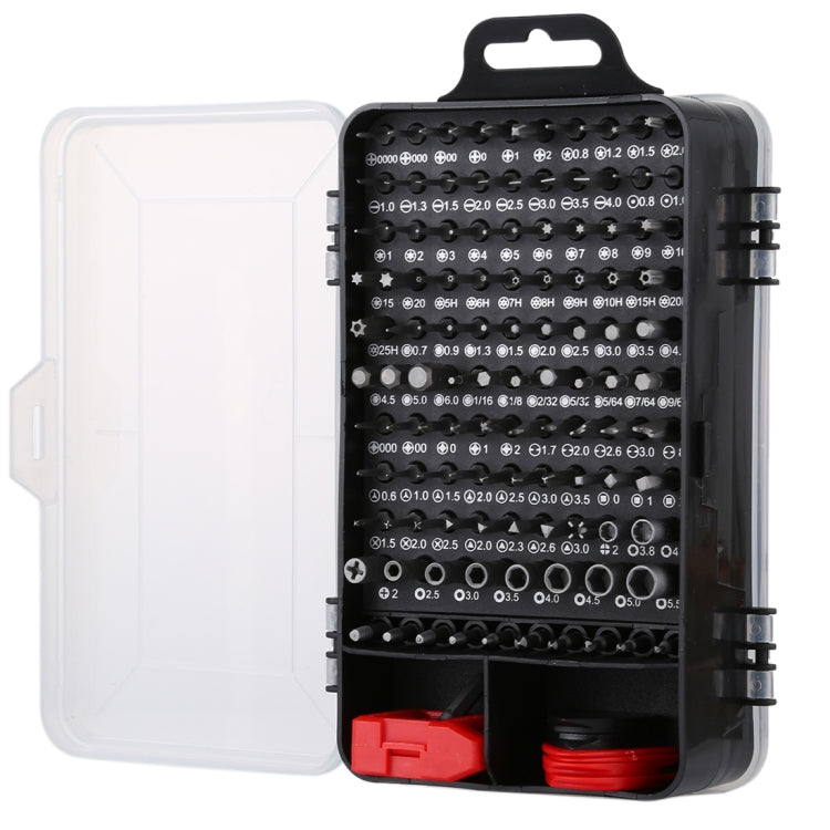 135 in 1 DIY Mobile Phone Disassembly Tool Clock Repair Multi-function Tool Screwdriver Set(Black Red) - Screwdriver Set by PMC TechLife | Online Shopping South Africa | PMC TechLife