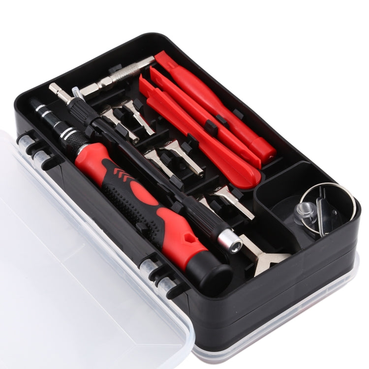 135 in 1 DIY Mobile Phone Disassembly Tool Clock Repair Multi-function Tool Screwdriver Set(Black Red) - Screwdriver Set by PMC TechLife | Online Shopping South Africa | PMC TechLife