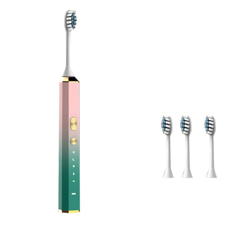 V6 Adult Magnetic Levitation Sonic Household Smart Electric Toothbrush Couple Soft Toothbrush, Style: Charge Model(Coral Pink) - Toothbrushes by PMC TechLife | Online Shopping South Africa | PMC TechLife | Buy Now Pay Later Mobicred