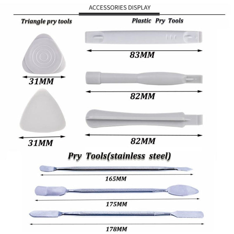 Portable Cloth Bag Mobile Phone Disassembly Maintenance Tool Multi-function Combination Tool Screwdriver Set(Orange) - Screwdriver Set by PMC TechLife | Online Shopping South Africa | PMC TechLife