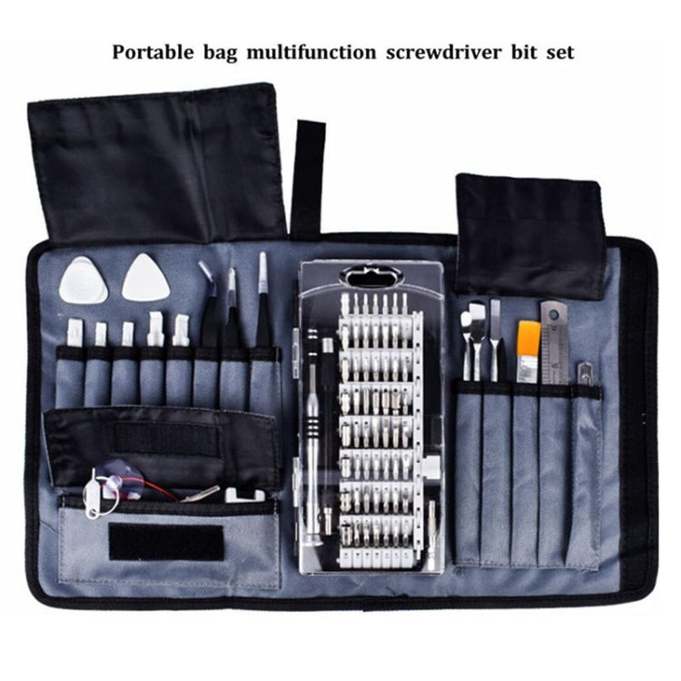 Portable Cloth Bag Mobile Phone Disassembly Maintenance Tool Multi-function Combination Tool Screwdriver Set(Blue) - Screwdriver Set by PMC TechLife | Online Shopping South Africa | PMC TechLife