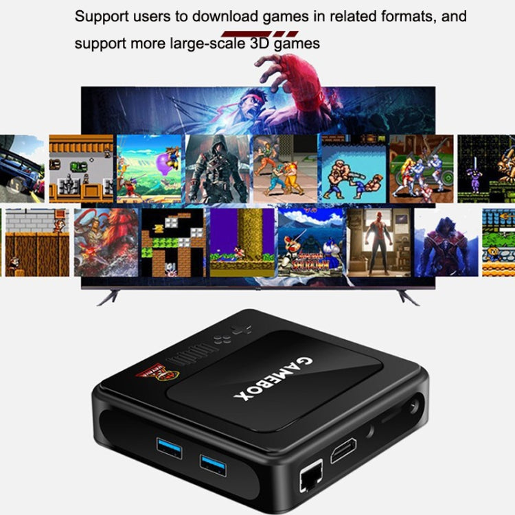 GD10 32G Built-In 10000+ Games Dual System Set-Top Box 3D Home 4K HD  TV Game Console Box AU Plug(Black) - free shipping - PMC TechLife - Order now!