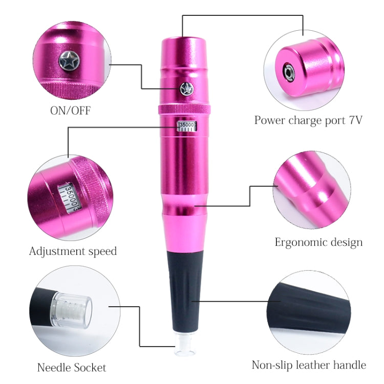 Semi-Permanent Tattoo Pen Apprentice Bleaching Lip Tattoo Eyebrow Instrument(Purple) - Beauty Instrument by PMC TechLife | Online Shopping South Africa | PMC TechLife | Buy Now Pay Later Mobicred