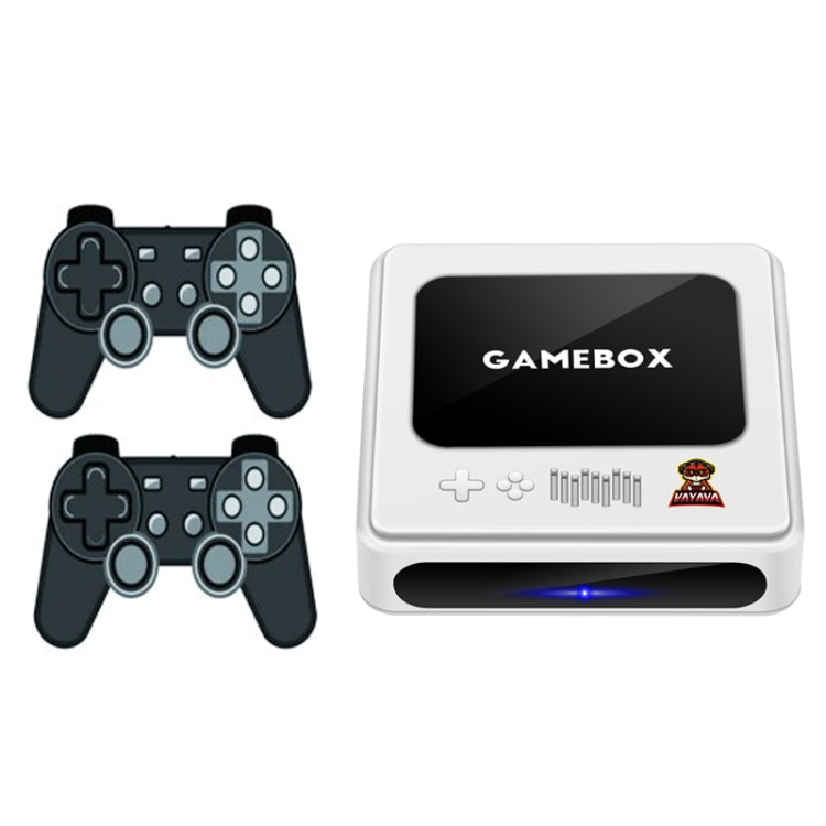 GD10 64G Built-In 30000+ Games Dual System Set-Top Box 3D Home 4K HD  TV Game Console Box US Plug(White) - free shipping - PMC TechLife - Order now!