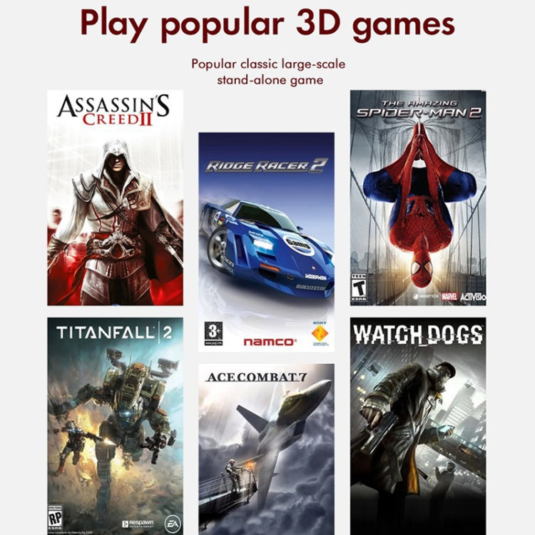 GD10 64G Built-In 30000+ Games Dual System Set-Top Box 3D Home 4K HD  TV Game Console Box UK Plug(Black) - free shipping - PMC TechLife - Order now!