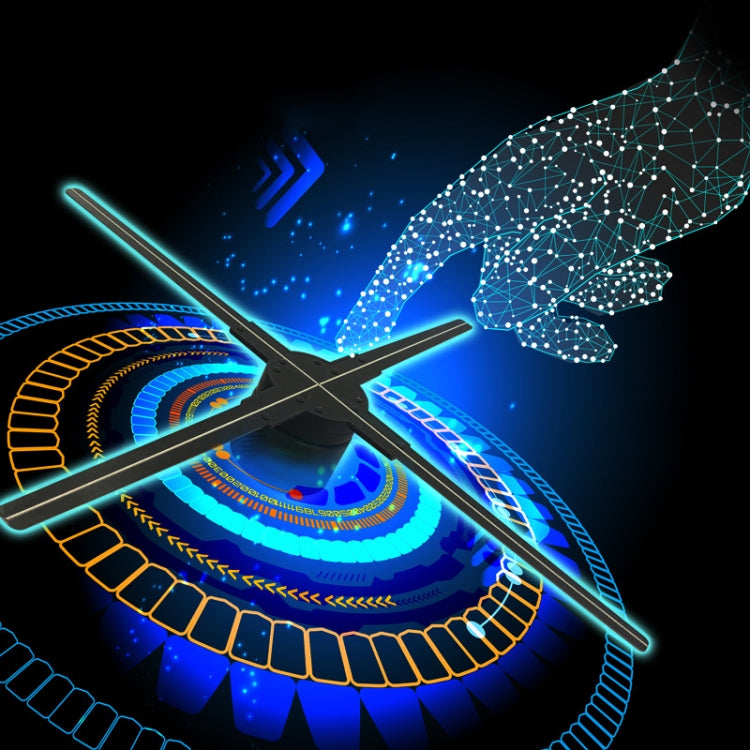 56CM KY-4 WIFI Holographic 3D Fan Shape LED Advertising Machine, Resolution: 1024 x 638 Pixels, Plug Type:US Plug - free shipping - PMC TechLife - Order now!