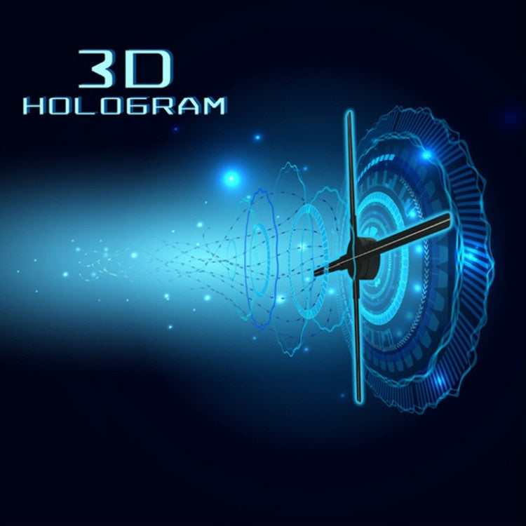 56CM KY-4 WIFI Holographic 3D Fan Shape LED Advertising Machine, Resolution: 1024 x 638 Pixels, Plug Type:US Plug - free shipping - PMC TechLife - Order now!