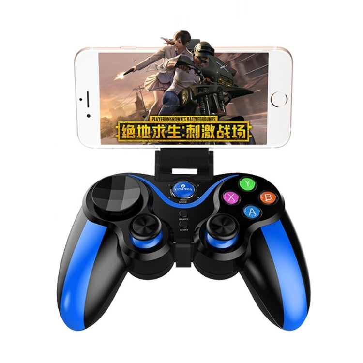 IOS Android Game Handle Bluetooth Direct Connection Handle PC TV Game Handle(013 Blue) - Controller Gamepad by PMC TechLife | Online Shopping South Africa | PMC TechLife