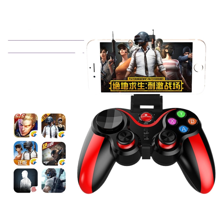 IOS Android Game Handle Bluetooth Direct Connection Handle PC TV Game Handle(013 Blue) - Controller Gamepad by PMC TechLife | Online Shopping South Africa | PMC TechLife