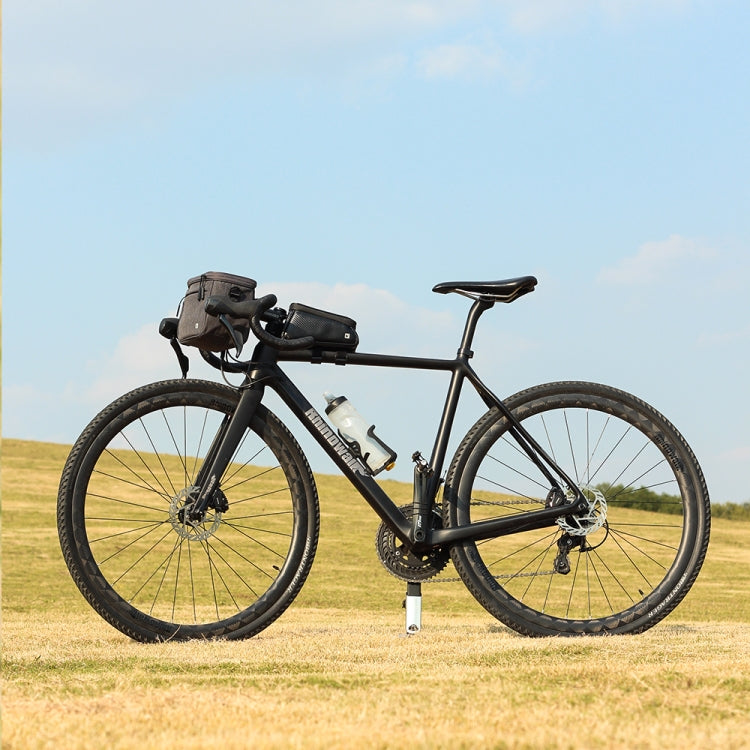 Rhinowalk Bicycle Front Handle Bag Camera Bag Waterproof 7.5 inch Large Touch Screen Navigation Mobile Phone Bag Bicycle Bag(Carbon Fiber Black Green) - free shipping - PMC TechLife - Order now!