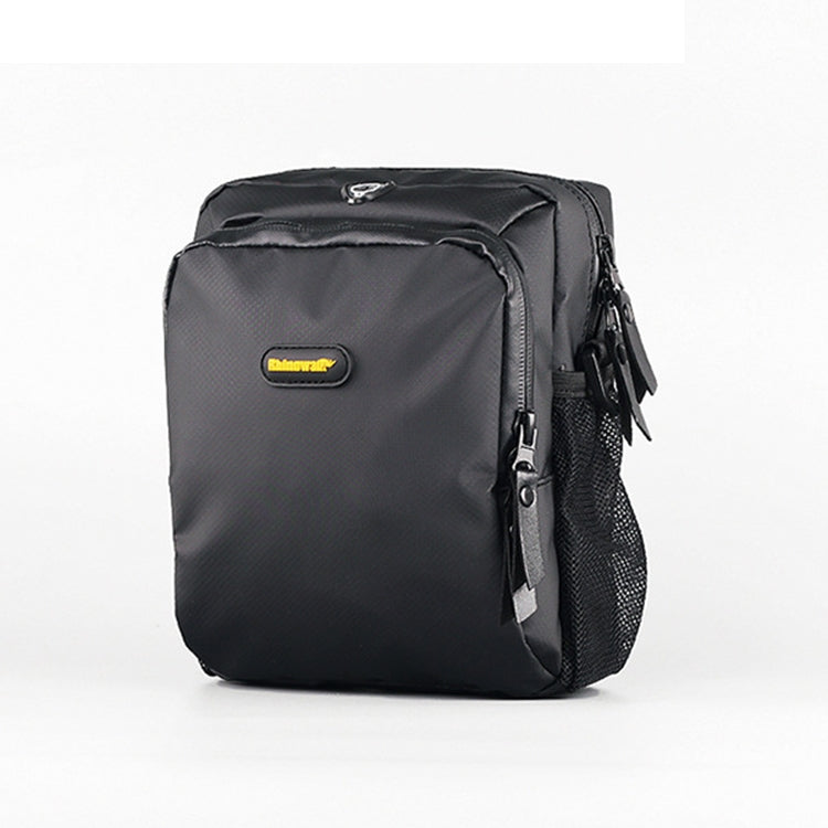 Rhinowalk Bicycle Front Bag Waterproof Handlebar Bag Folding Bike Front Bag Large Capacity Riding Bag(Matt Black) - Bicycle Bags by Rhinowalk | Online Shopping South Africa | PMC TechLife | Buy Now Pay Later Mobicred
