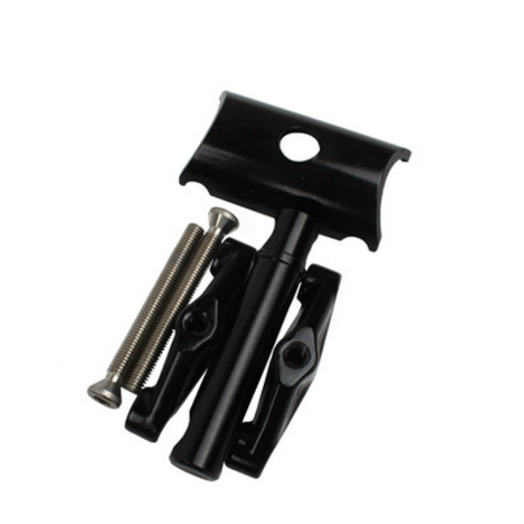 Litepro 412 Folding Bicycle Seatpost 33.9mm LP Plum Blossom Seat Tube, Colour: Black - free shipping - PMC TechLife - Order now!