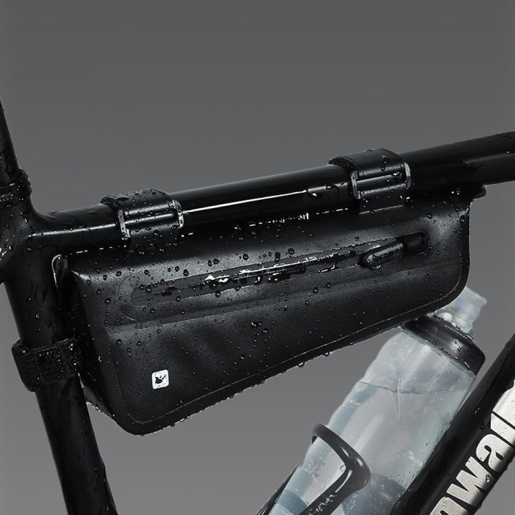 Rhinowalk Bicycle Front Beam Triangle Bag TPU Waterproof Mountain Road Bike Long-distance Riding Saddle Bag(Small 2.2L) - free shipping - PMC TechLife - Order now!