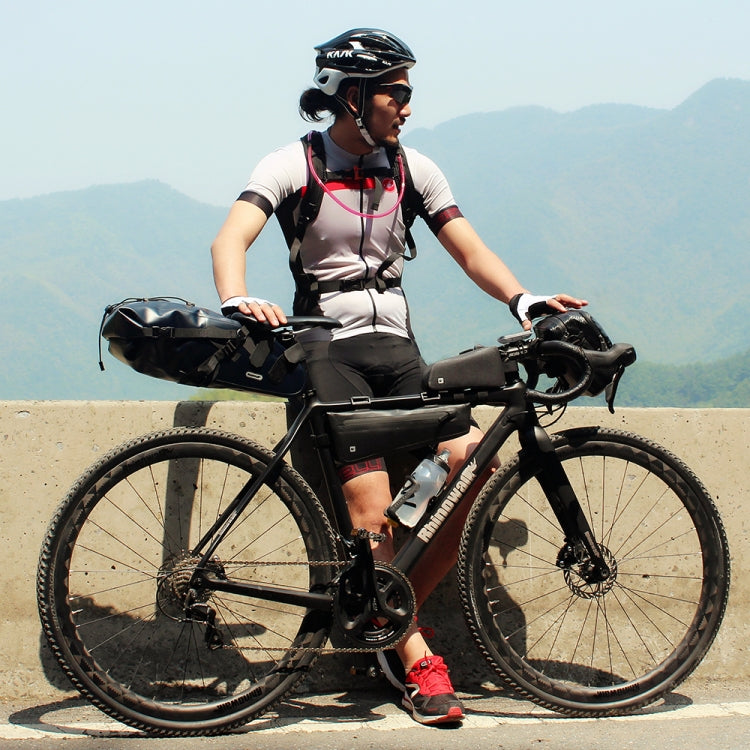 Rhinowalk Bicycle Front Beam Triangle Bag TPU Waterproof Mountain Road Bike Long-distance Riding Saddle Bag(Small 2.2L) - free shipping - PMC TechLife - Order now!