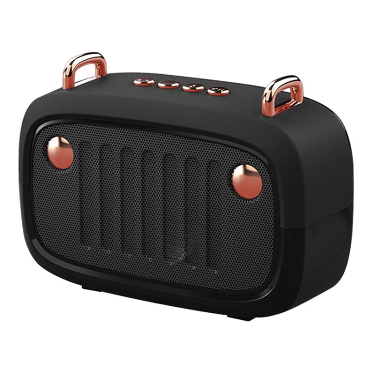BS32D Wireless Bluetooth Speaker Cartoon Subwoofer Outdoor Card Portable Mini Speaker(Black) - Mini Speaker by PMC TechLife | Online Shopping South Africa | PMC TechLife