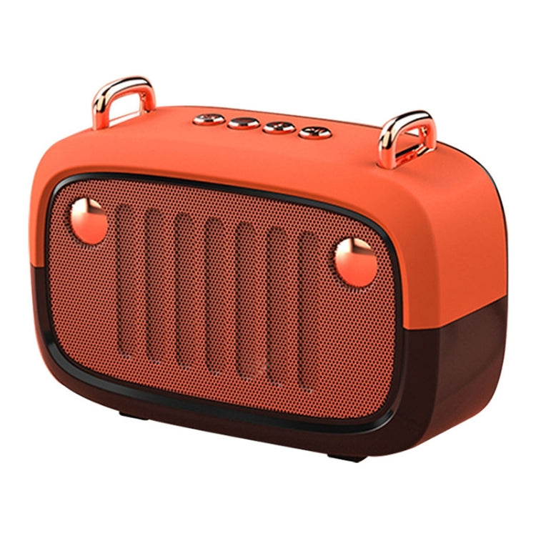 BS32D Wireless Bluetooth Speaker Cartoon Subwoofer Outdoor Card Portable Mini Speaker(Orange) - Mini Speaker by PMC TechLife | Online Shopping South Africa | PMC TechLife