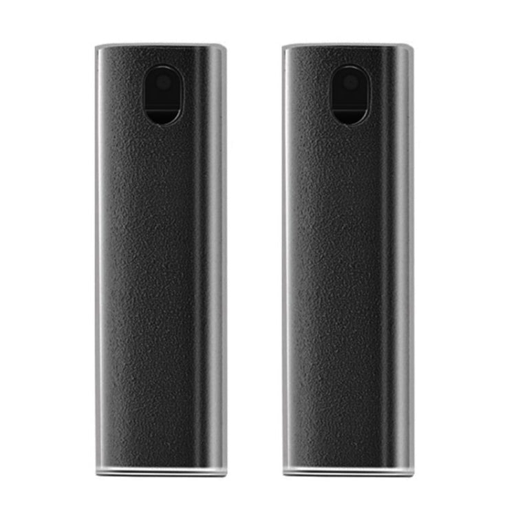 2 PCS Computer Mobile Phone Screen Cleaning Portable Spray Bottle(Space Gray (with Shell and Packaging)) - free shipping - PMC TechLife - Order now!