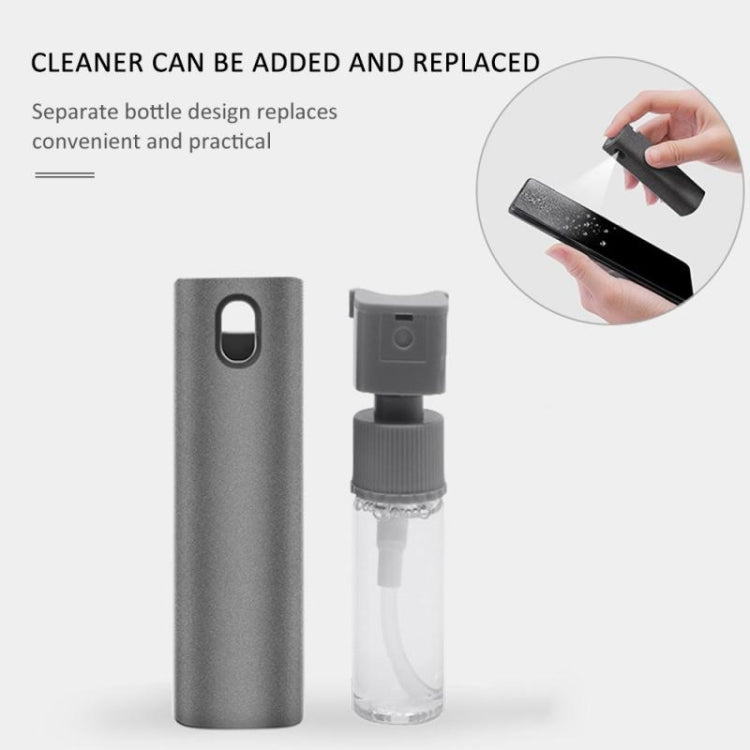 2 PCS Computer Mobile Phone Screen Cleaning Portable Spray Bottle(Space Gray (with Shell and Packaging)) - free shipping - PMC TechLife - Order now!