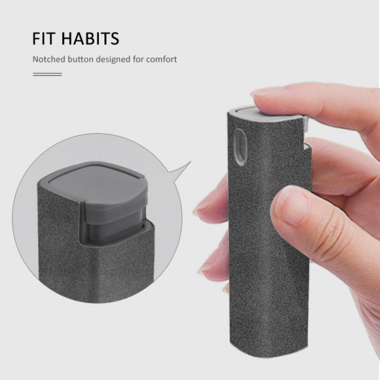 2 PCS Computer Mobile Phone Screen Cleaning Portable Spray Bottle(Space Gray (with Shell and Packaging)) - free shipping - PMC TechLife - Order now!
