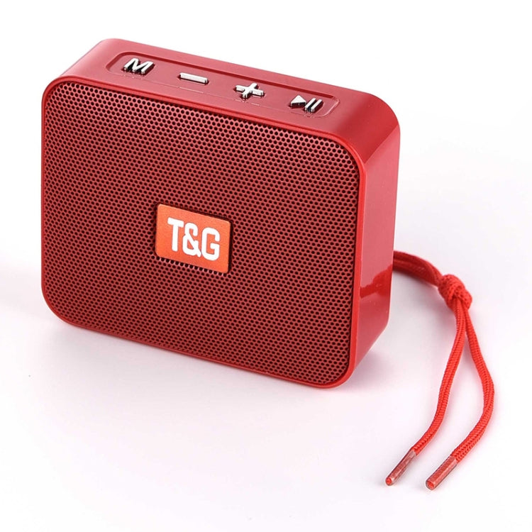 T&G TG166 Color Portable Wireless Bluetooth Small Speaker(Red) - Mini Speaker by T&G | Online Shopping South Africa | PMC TechLife | Buy Now Pay Later Mobicred