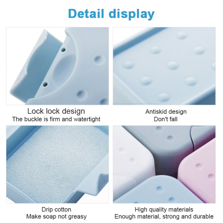 2 PCS Portable Travel Soap Box(Pink) - Shelves by PMC TechLife | Online Shopping South Africa | PMC TechLife | Buy Now Pay Later Mobicred