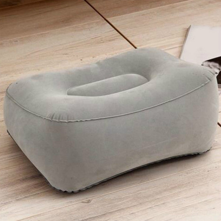 Travel Portable Inflatable Foot Rest Pilllow Mat Pad, Size:16x9cm(Gray) - Mats by PMC TechLife | Online Shopping South Africa | PMC TechLife