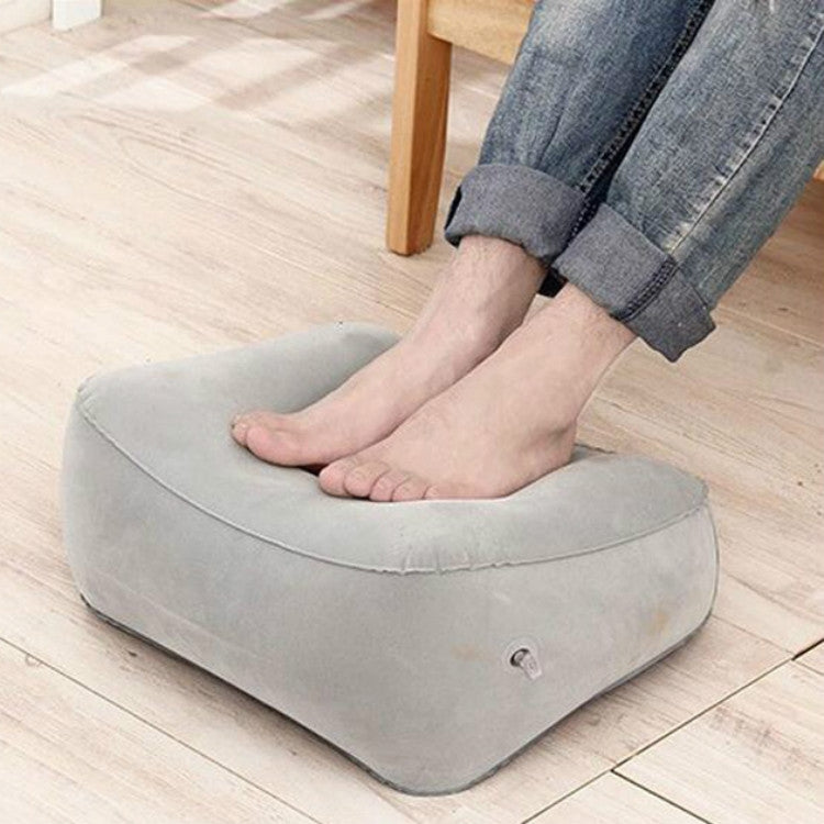Travel Portable Inflatable Foot Rest Pilllow Mat Pad, Size:16x9cm(Gray) - Mats by PMC TechLife | Online Shopping South Africa | PMC TechLife
