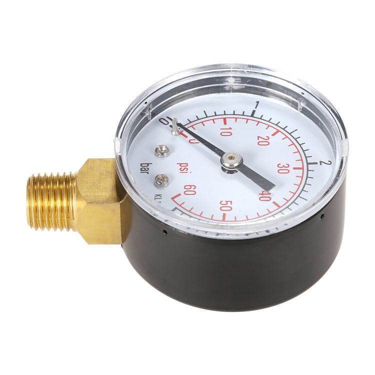 Stainless Steel Shockproof Pool Filter Hydraulic Pressure Gauge - Measuring Tools by PMC TechLife | Online Shopping South Africa | PMC TechLife