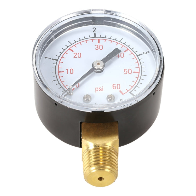 Stainless Steel Shockproof Pool Filter Hydraulic Pressure Gauge - Measuring Tools by PMC TechLife | Online Shopping South Africa | PMC TechLife