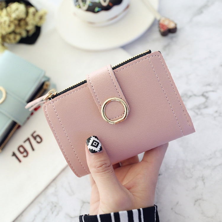 Women Wallets Small Fashion Leather Purse Ladies Card Bag For Female Purse Money Clip Wallet(Gray) - Wallets by PMC TechLife | Online Shopping South Africa | PMC TechLife