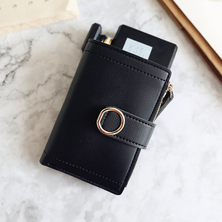 Women Wallets Small Fashion Leather Purse Ladies Card Bag For Female Purse Money Clip Wallet(Gray) - Wallets by PMC TechLife | Online Shopping South Africa | PMC TechLife