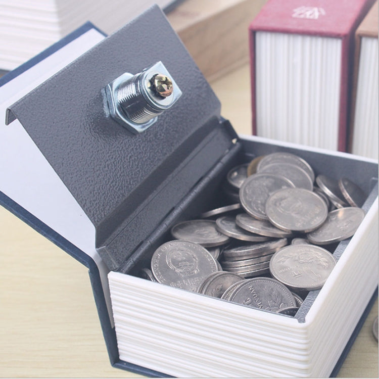 Mini Dictionary Safe Box Book Secret Security Lock Cash Money Coin Storage Jewellery key Locker(Yellow) - Safety Box by PMC TechLife | Online Shopping South Africa | PMC TechLife