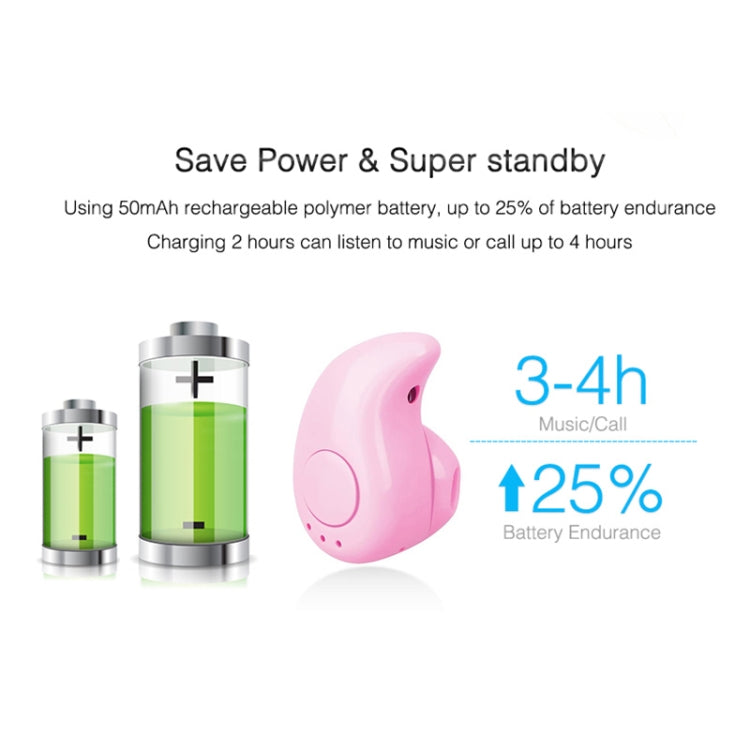 S530 Mini In-ear Sport Handsfree Wireless Bluetooth Earphone, with Microphone(black) - Bluetooth Earphone by PMC TechLife | Online Shopping South Africa | PMC TechLife