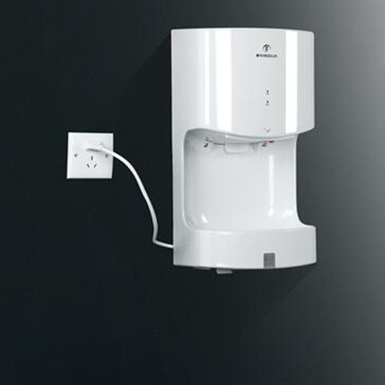 MODUN High Speed Fully Automatic Induction Intelligence Hand Dryer Hot and Cold Hand Dryer for Toilet, size:250*165*470MM(white) - free shipping - PMC TechLife - Order now!