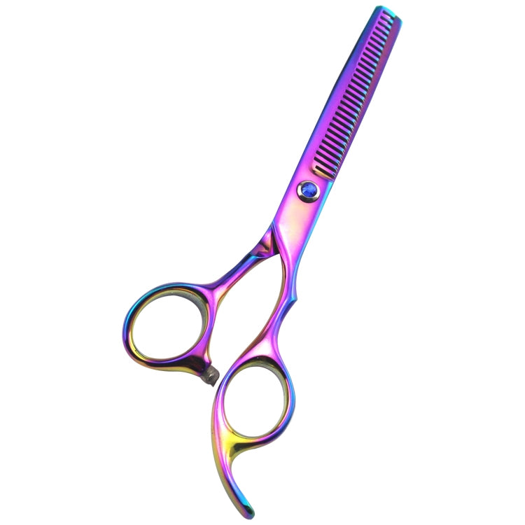 Professional Hair Cutting Scissor Hairdressing Kit Thinning Scissors Barber(Coloful Thinning���SXLC-603T)) - Hair Trimmer by PMC TechLife | Online Shopping South Africa | PMC TechLife
