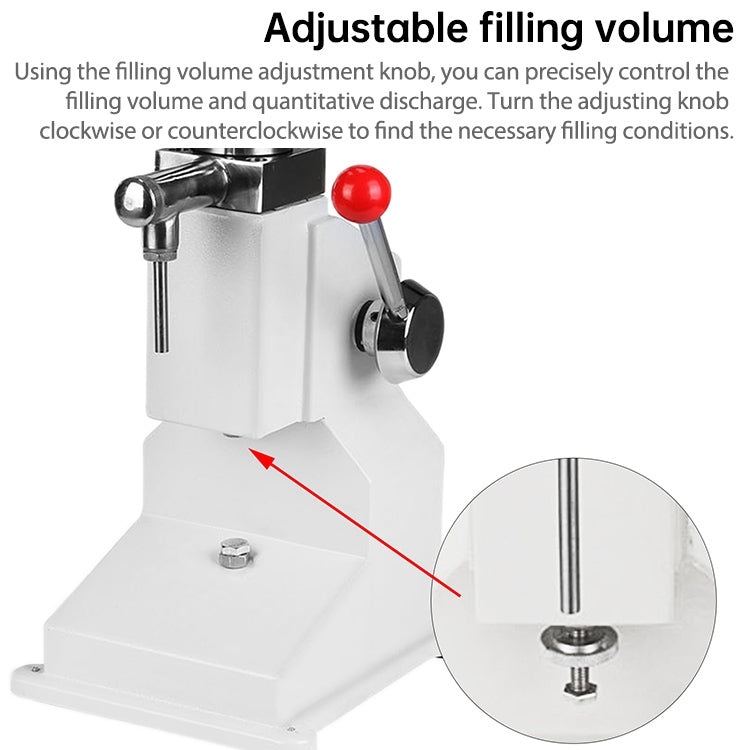 A03 Mini Stainless Steel  Pneumatic Filling Machine Cream Food Paste Dispensing Liquid Packaging Equipment - Cooking Tools by PMC TechLife | Online Shopping South Africa | PMC TechLife