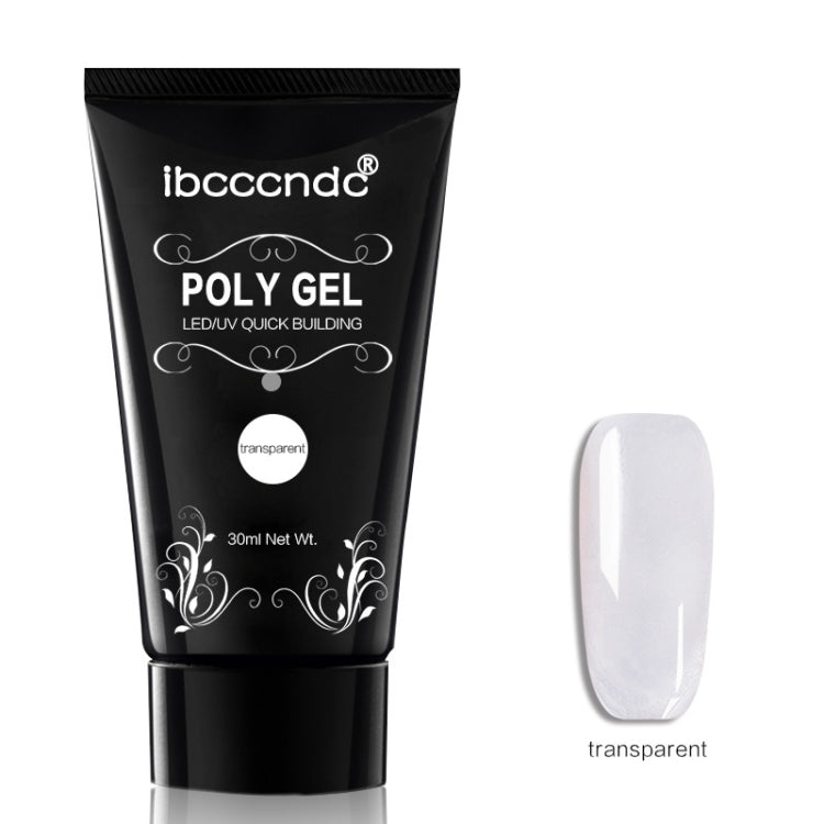 3 PCS Nail Acrylic Poly Gel Pink White Clear Crystal Builder Gel(Transparent) - free shipping - PMC TechLife - Order now!