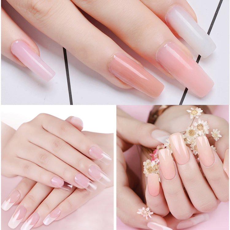 3 PCS Nail Acrylic Poly Gel Pink White Clear Crystal Builder Gel(Transparent) - free shipping - PMC TechLife - Order now!