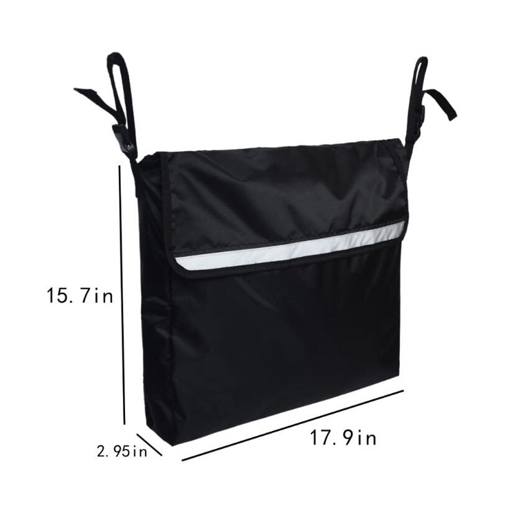 Storage Bag for Wheelchairs Disabled Car Storage Hanging Bag(Black) - Storage Bags by PMC TechLife | Online Shopping South Africa | PMC TechLife