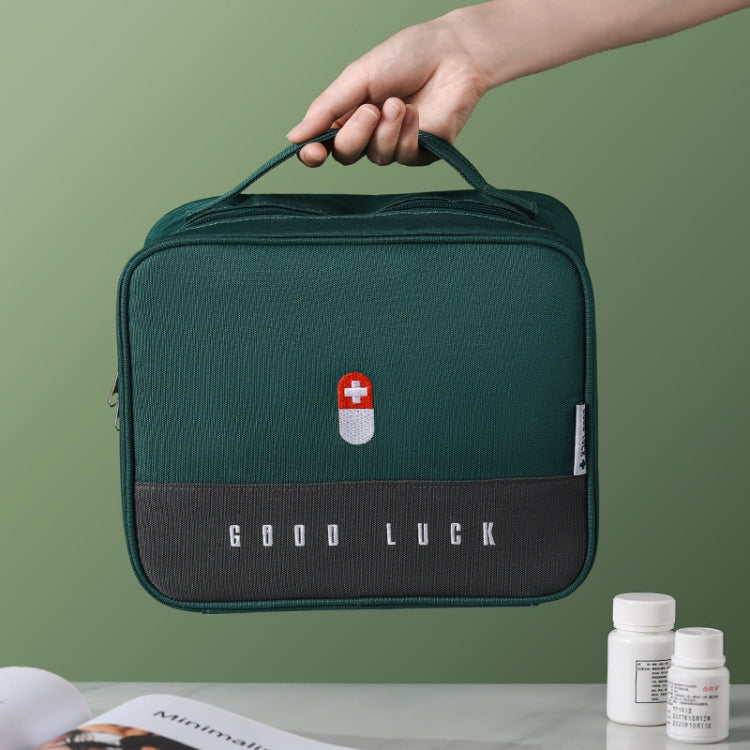 Thickened Large-Capacity Multifunctional Medicine Box Family Portable Storage Bag(Gray) - free shipping - PMC TechLife - Order now!