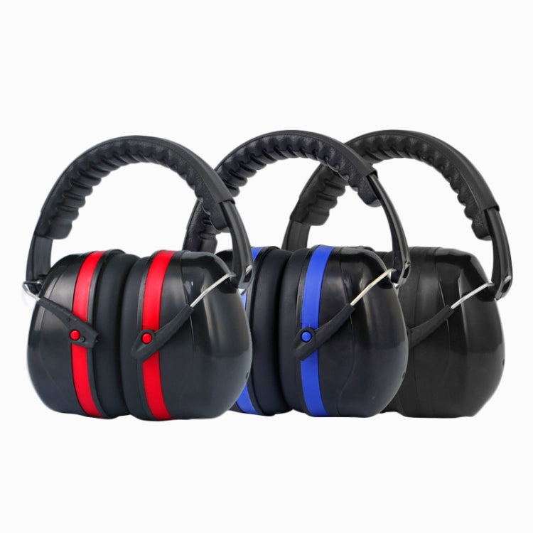 Soundproof Earmuffs Noise-Proof Sleep Earmuffs Industrial Protective Earmuffs Ear Caps(Red Black) - Earmuff & Pad by PMC TechLife | Online Shopping South Africa | PMC TechLife
