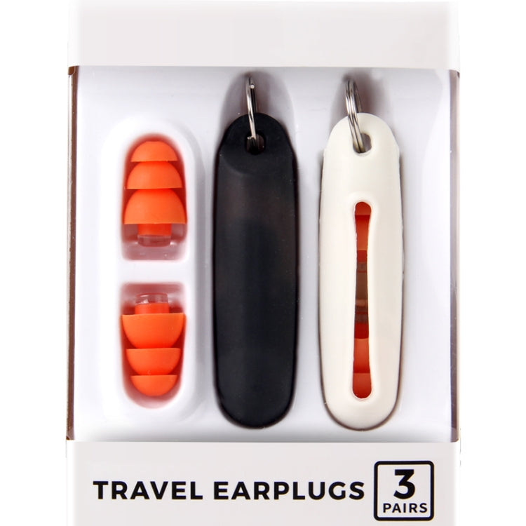 Anti-Noise Sleep Earplugs Silicone Soundproof Earplugs Industrial Noise Cancelling Silent Earplugs(Orange) - Earmuff & Pad by PMC TechLife | Online Shopping South Africa | PMC TechLife