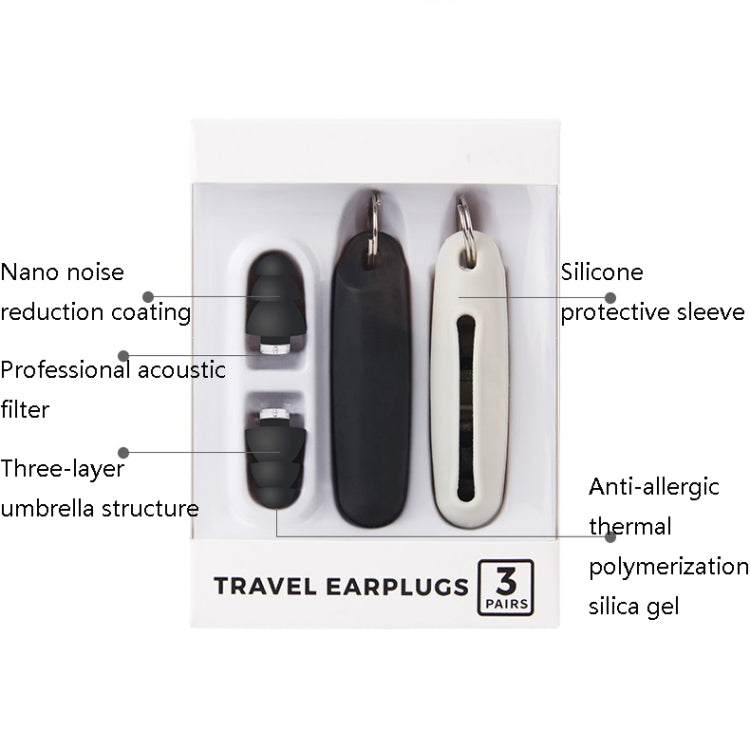 Anti-Noise Sleep Earplugs Silicone Soundproof Earplugs Industrial Noise Cancelling Silent Earplugs(Orange) - Earmuff & Pad by PMC TechLife | Online Shopping South Africa | PMC TechLife